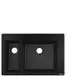 Hansgrohe-HG-Einbauspuele-180x450-S510-F635-graphitschwarz-43315170 gallery number 1